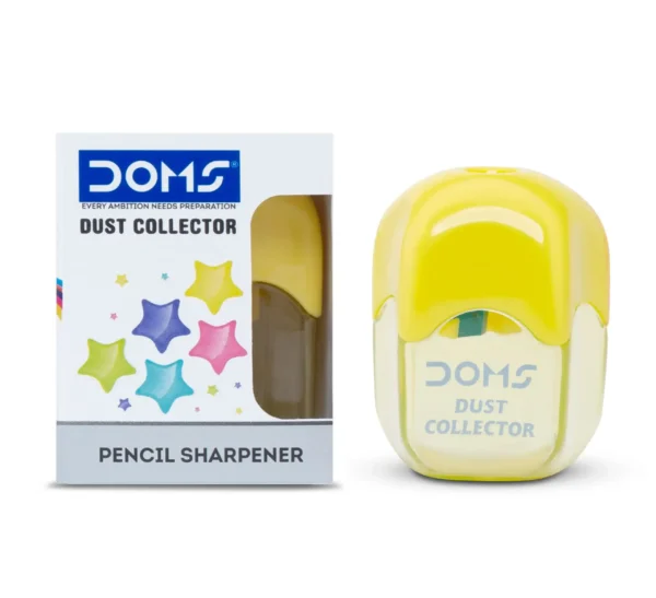DOMS Dust Collector Sharpener – Pack of 3 | Clean & Easy Sharpening
