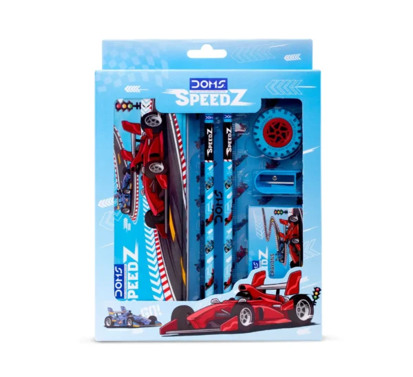 DOMS Speedz Kit – Kids Stationery & Colouring Gift Kit