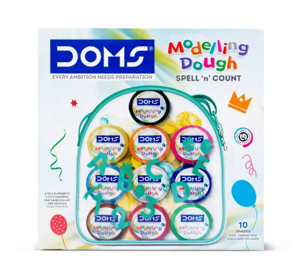 DOMS Modelling Dough – Soft & Colourful Clay for Kids